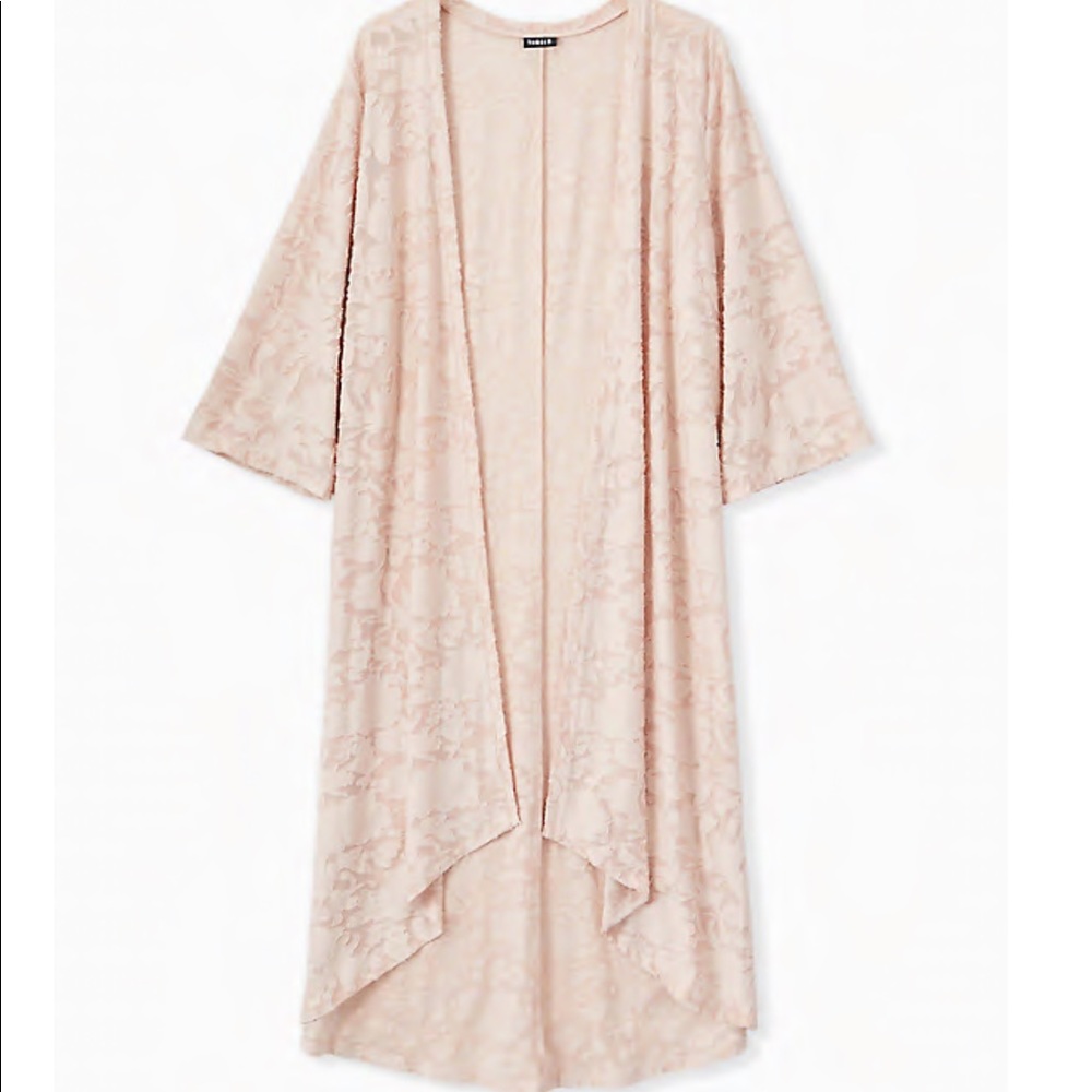 NWT Torrid Rose Kimono